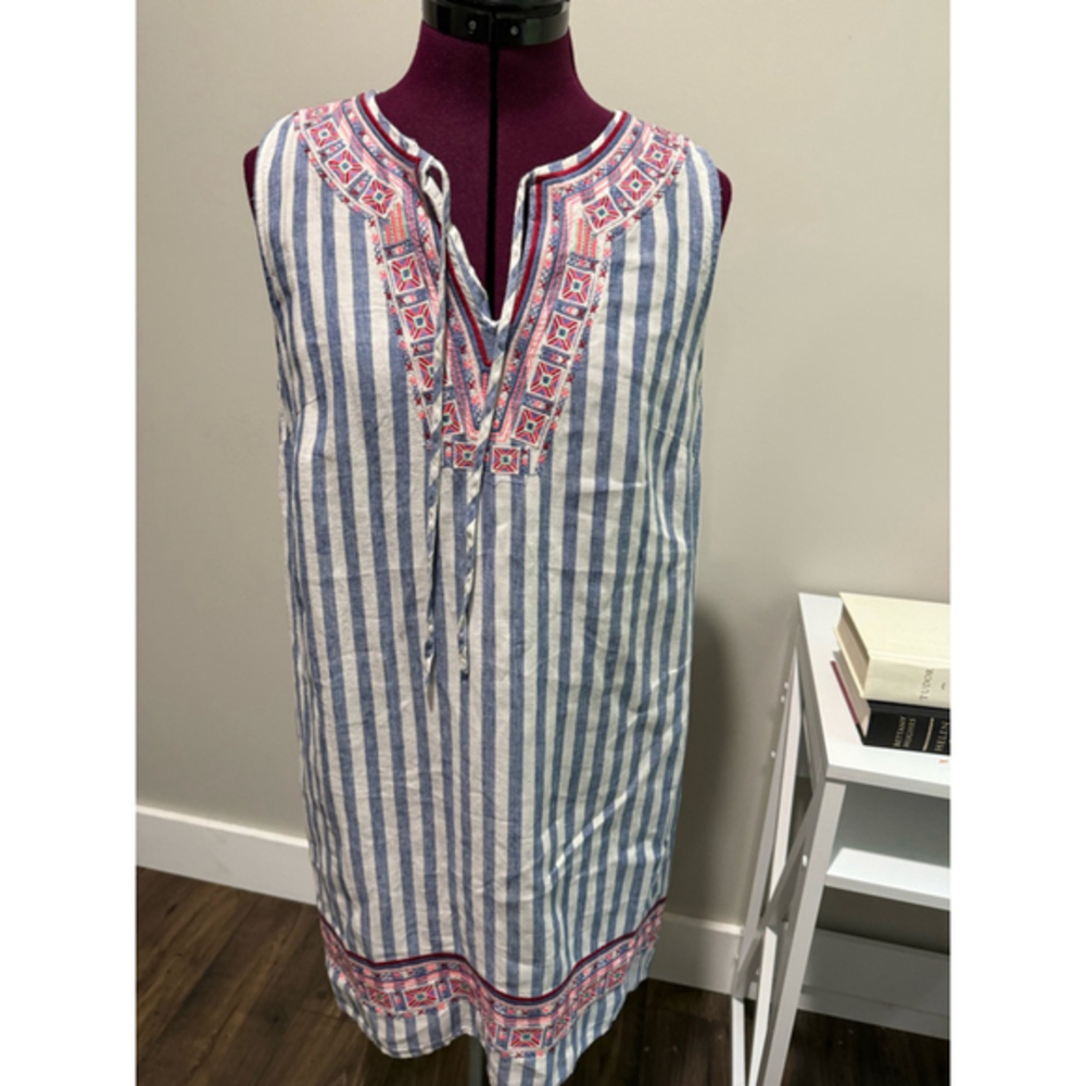 🌟SALE Linen Dress Artisan NY Medium